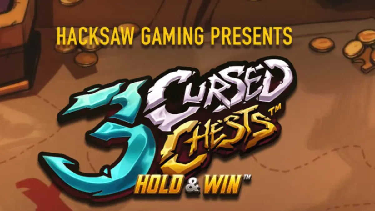 Tampilan visual slot 3 Cursed Chests dengan tema bajak laut yang gelap dan misterius